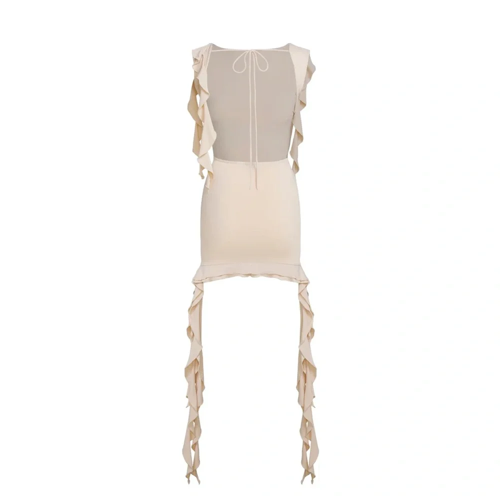 Lioness OPULENCE MINI DRESS | CHAMPAGNE B29 - Picture 7 of 8